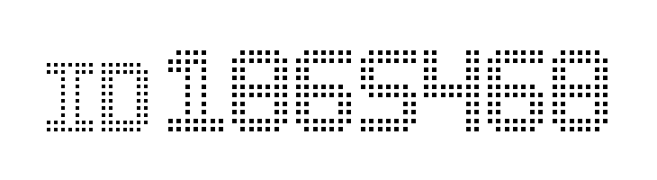 Led Bus  Free Fonts Download