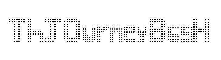 Led Bus  Free Fonts Download