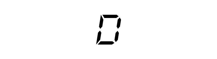 CF LCD 521 Regular  Free Fonts Download