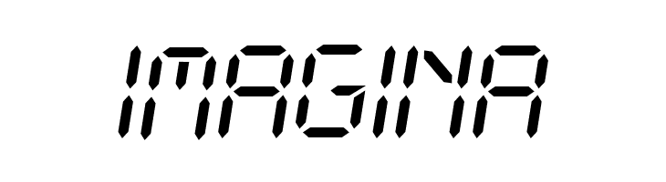 CF LCD 521 Regular  Free Fonts Download