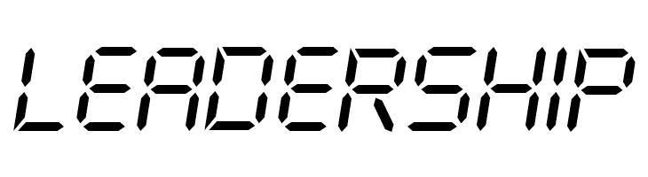 CF LCD 521 Regular  Free Fonts Download