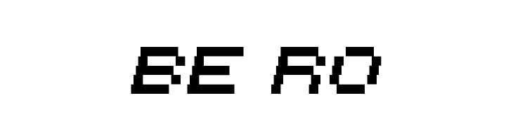 Italipixel Regular  Free Fonts Download