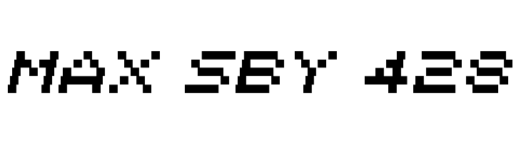 Italipixel Regular  Free Fonts Download