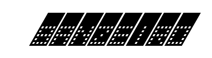 Tower Block Italic  Free Fonts Download