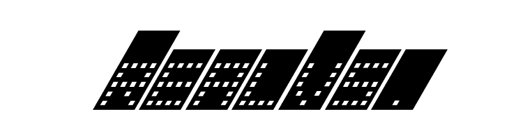 Tower Block Italic  Free Fonts Download