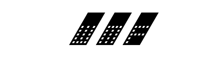 Tower Block Italic  Free Fonts Download