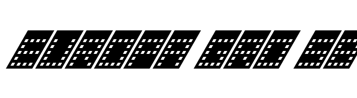 Tower Block Italic  Free Fonts Download