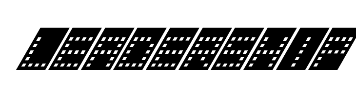 Tower Block Italic  Free Fonts Download