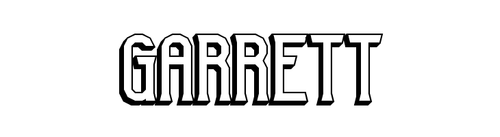 Gyneric 3D BRK  Free Fonts Download