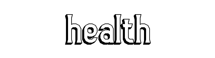 Gyneric 3D BRK  Free Fonts Download