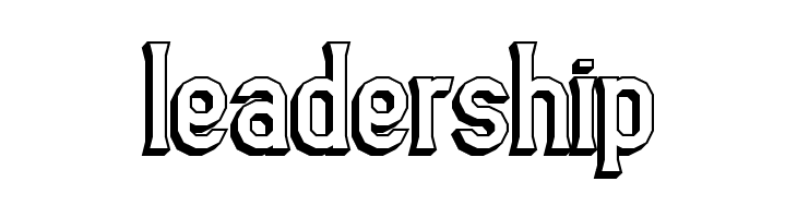 Gyneric 3D BRK  Free Fonts Download