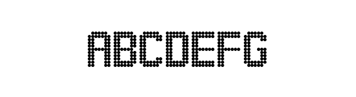 Lightdot 11x6 Regular  Free Fonts Download