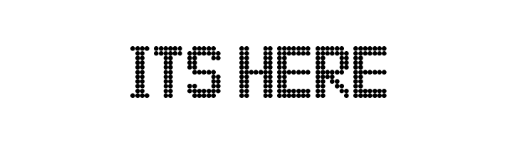 Lightdot 11x6 Regular  Free Fonts Download