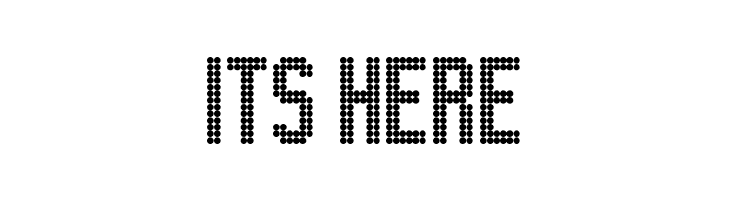 Lightdot 13x6 Regular  Free Fonts Download