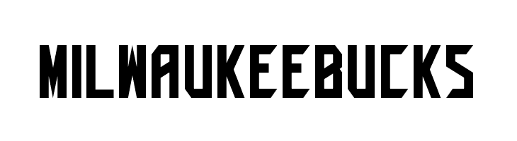 MILWAUKEEBUCKS NFL Tampa Bay Buccaneers Font