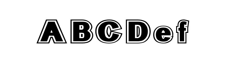 SURROUNDED large  Free Fonts Download