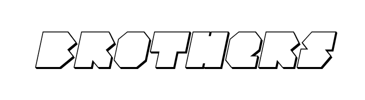 VX Rocket 3D Italic  Free Fonts Download