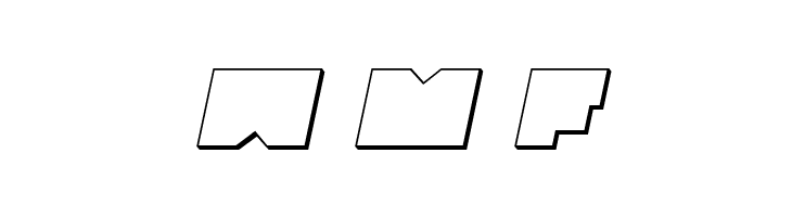 VX Rocket 3D Italic  Free Fonts Download