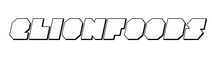 VX Rocket 3D Italic  Free Fonts Download