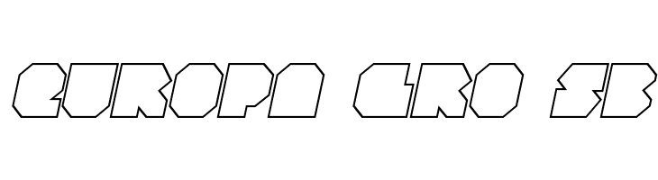 VX Rocket Outline Italic  Free Fonts Download