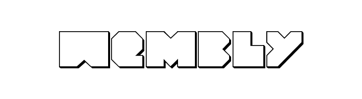 VX Rocket 3D Regular  Free Fonts Download