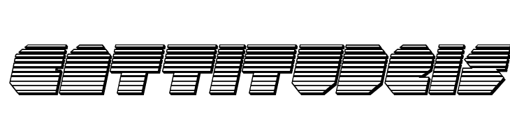 VX Rocket Chrome Italic  Free Fonts Download
