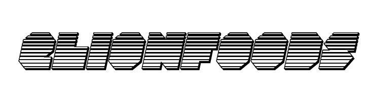 VX Rocket Chrome Italic  Free Fonts Download