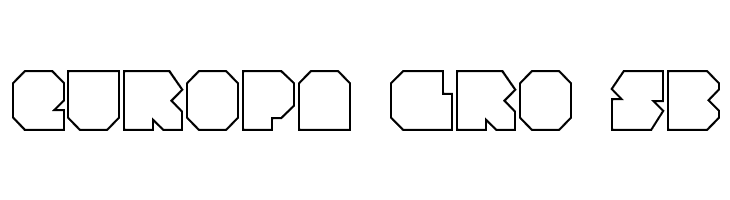 VX Rocket Outline Regular  Free Fonts Download