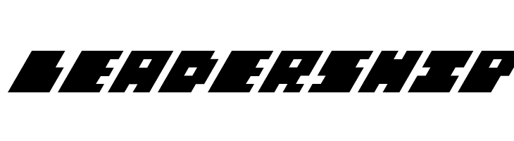 Big Bad Blocks Italic  Free Fonts Download