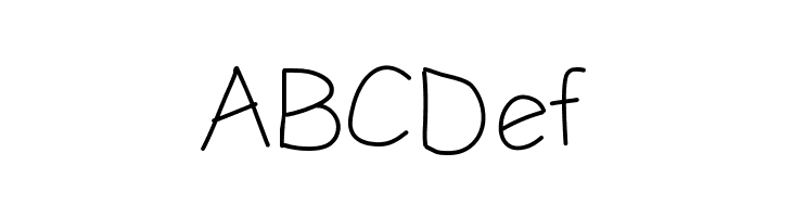 LDFComicSansHairline  Free Fonts Download