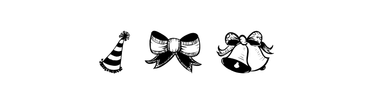 Hand Christmas Doodle  Free Fonts Download