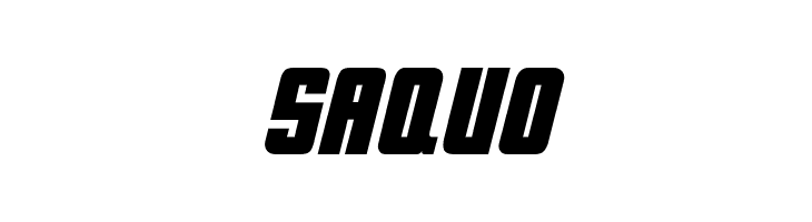 SAQUO He's Dead Jim Font