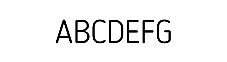 ABCDEFG Blogger Sans Light Font