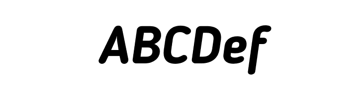 BloggerSans-BoldItalic  Free Fonts Download