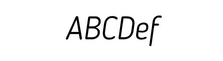 BloggerSans-LightItalic  Free Fonts Download