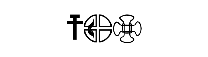 Christian Crosses III  Free Fonts Download
