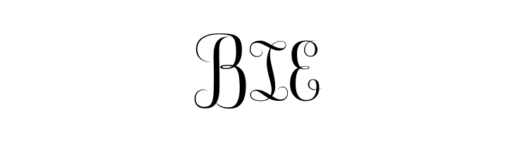 Free Monogram Beta  Free Fonts Download