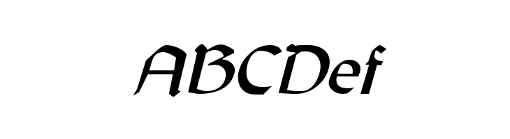 Cyrodiil Italic  Free Fonts Download