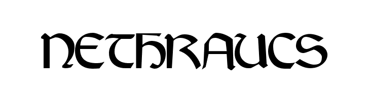 NETHRAUCS Cyrodiil Font