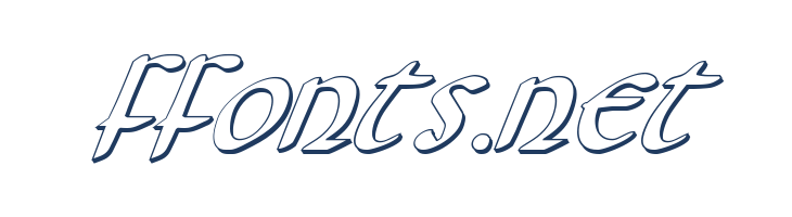 Foucault 3D Italic font — Lorem ipsum body text preview