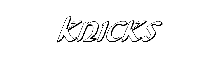 Foucault 3D Italic  Free Fonts Download