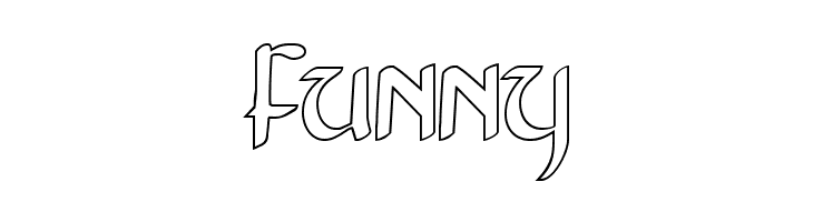 Foucault Outline  Free Fonts Download