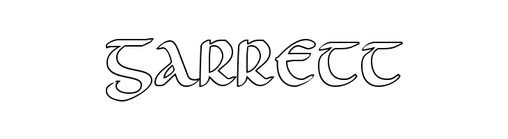 Foucault Outline  Free Fonts Download