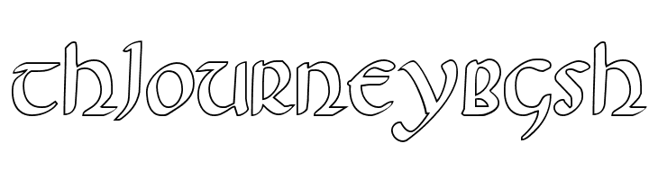 Foucault Outline  Free Fonts Download
