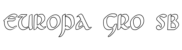 Foucault Outline  Free Fonts Download