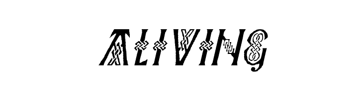 Pee's Celtic Italic  Free Fonts Download