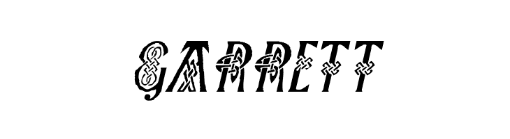 Pee's Celtic Italic  Free Fonts Download