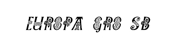 Pee's Celtic Italic  Free Fonts Download