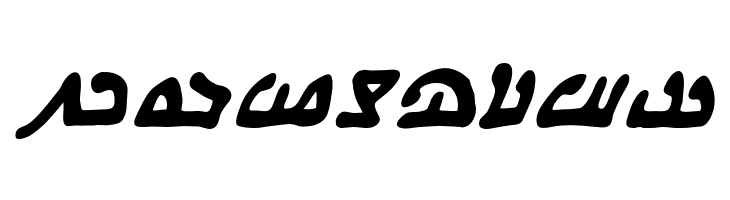 WeComeInPeaceBB-BoldItalic  Free Fonts Download