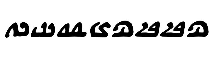 WeComeInPeaceBB-BoldItalic  Free Fonts Download